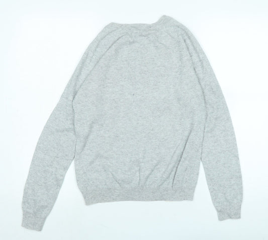Womens UK Size 8 Dorothy Perkins Grey Pullover Jumper