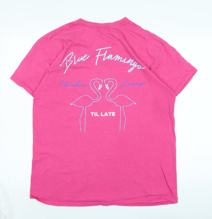 Mens UK Size S boohoo man Pink  T-Shirt