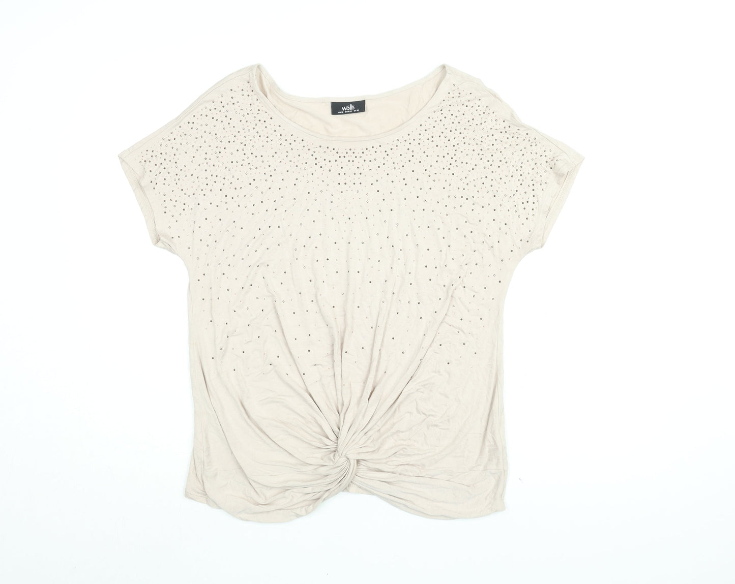 Womens UK Size 16 Wallis Pink Basic T-Shirt