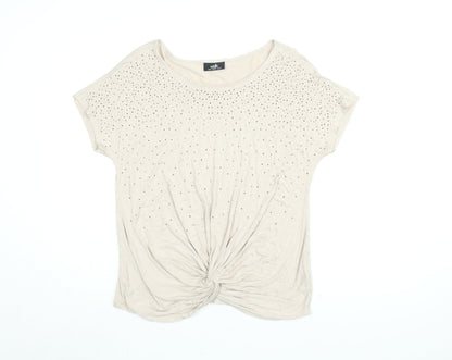 Womens UK Size 16 Wallis Pink Basic T-Shirt