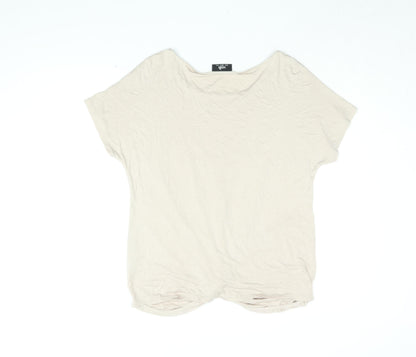 Womens UK Size 16 Wallis Pink Basic T-Shirt