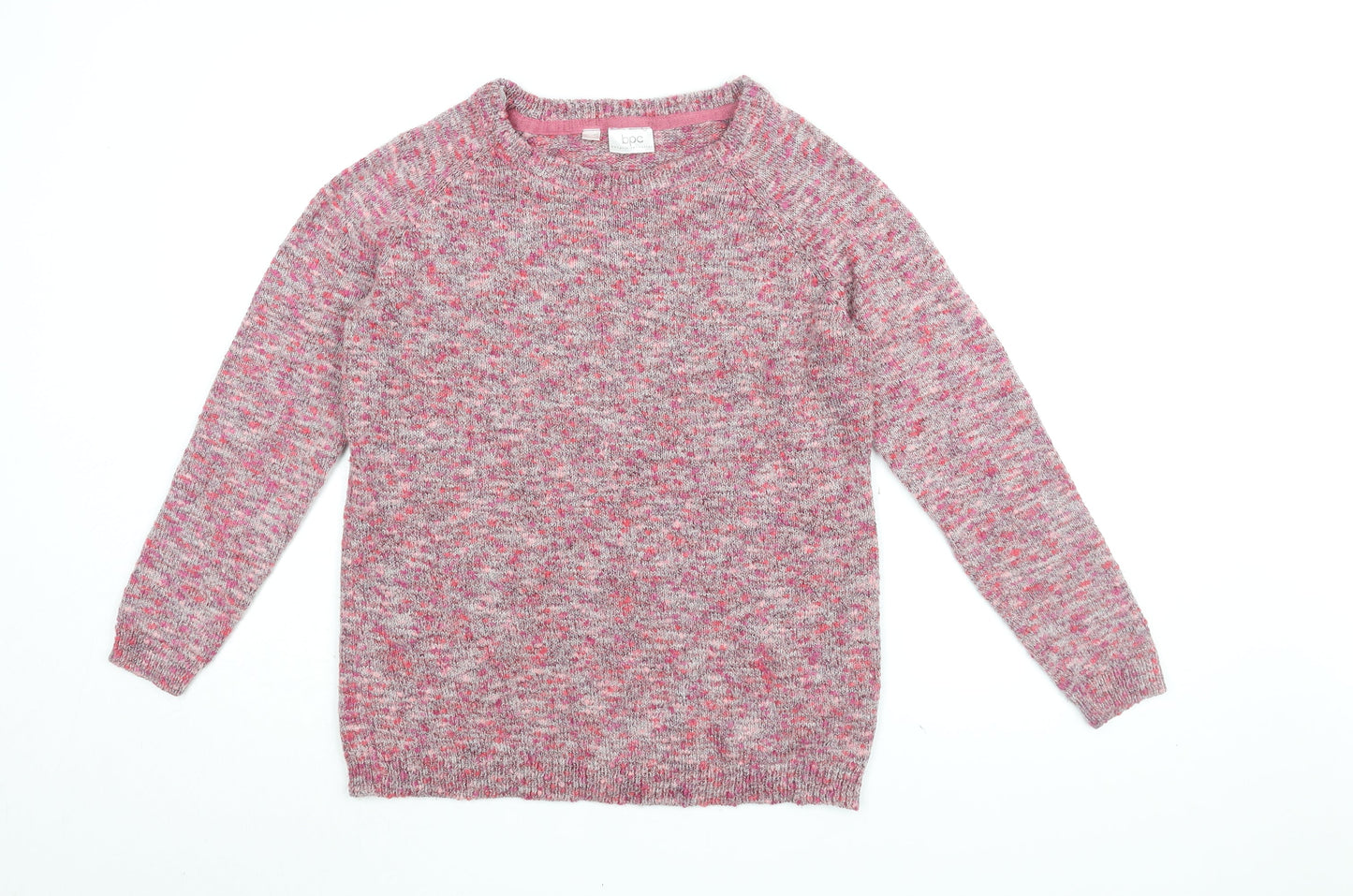 Womens UK Size M Bpc Pink Pullover Jumper