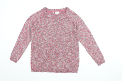 Womens UK Size M Bpc Pink Pullover Jumper