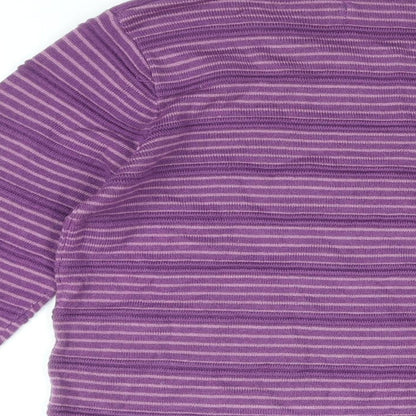 Womens UK Size 10 Isle Purple Pullover Jumper