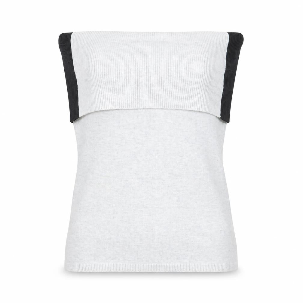 Womens UK Size XS Lindex Grey Basic T-Shirt