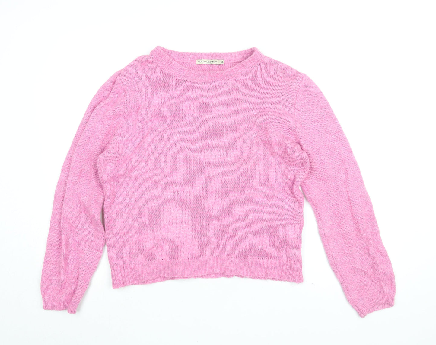 Womens UK Size XL Vanessa Alexandra Pink Pullover Jumper
