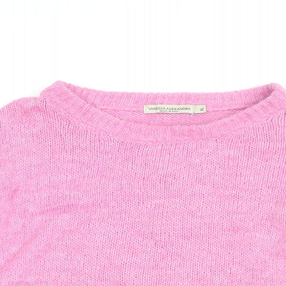 Womens UK Size XL Vanessa Alexandra Pink Pullover Jumper