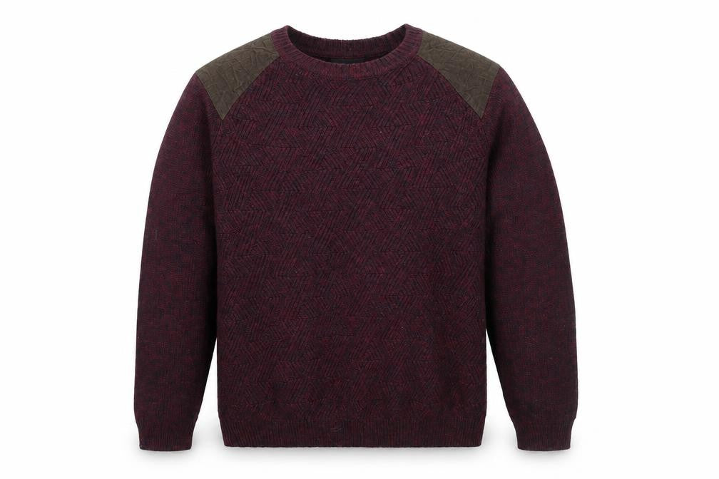 Mens UK Size L Red Herring Red Pullover Jumper