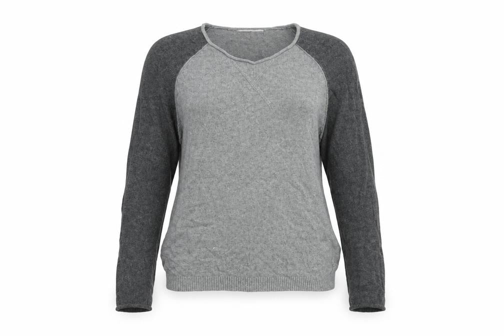 Womens UK Size S Part Two Grey Basic T-Shirt