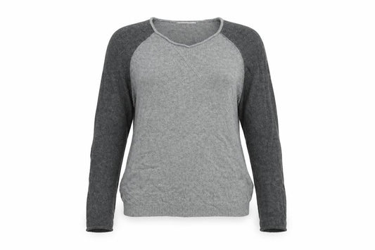 Womens UK Size S Part Two Grey Basic T-Shirt