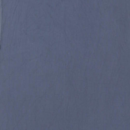 Oasis Womens Blue Viscose Shift Size L Round Neck Pullover