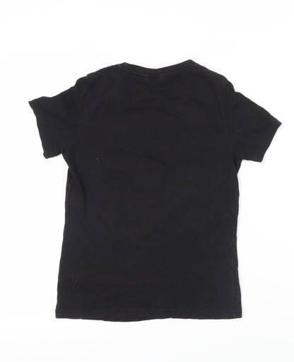 Boys Black Sonic the Hedgehog T-Shirt 9-10 Years