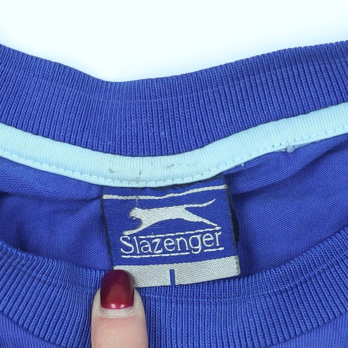 Slazenger Blue Crew Neck T-Shirt Size L
