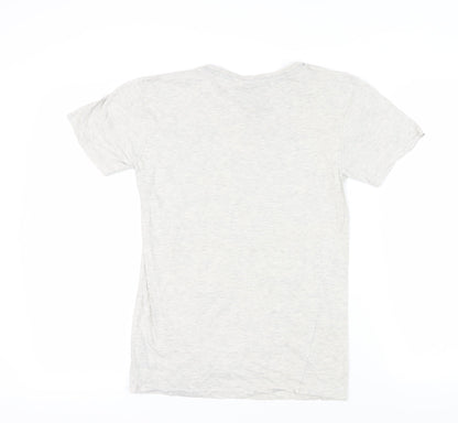 Soul Star White Graphic T-Shirt M Vintage Racing Style
