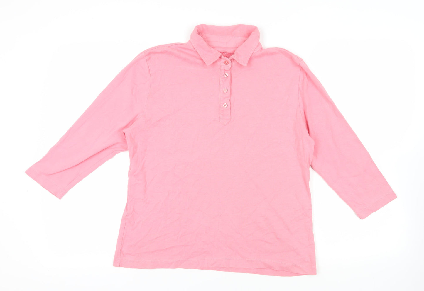 Rowland's Pink Polo Shirt L