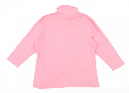 Rowland's Pink Polo Shirt L