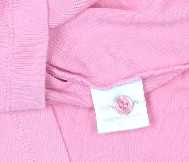 Rowland's Pink Polo Shirt L