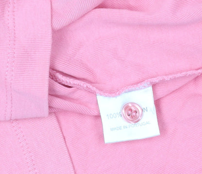 Rowland's Pink Polo Shirt L