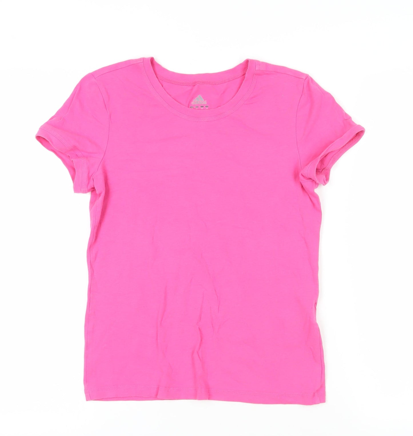 Womens UK Size 10 adidas Pink Basic T-Shirt