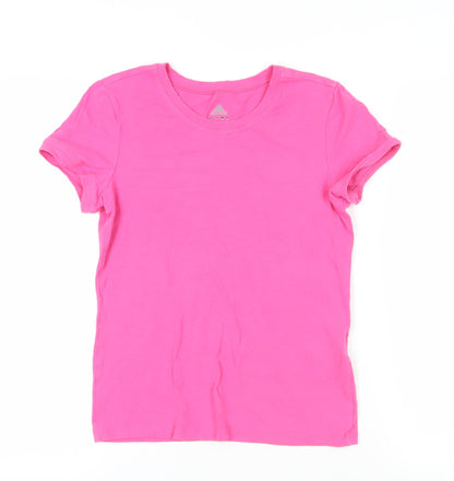 Womens UK Size 10 adidas Pink Basic T-Shirt
