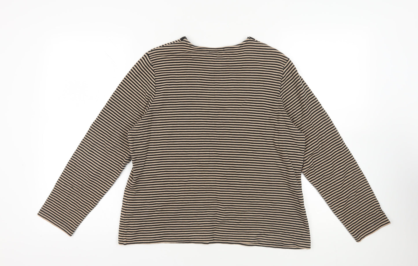 Womens UK Size 18 DASH Brown  T-Shirt