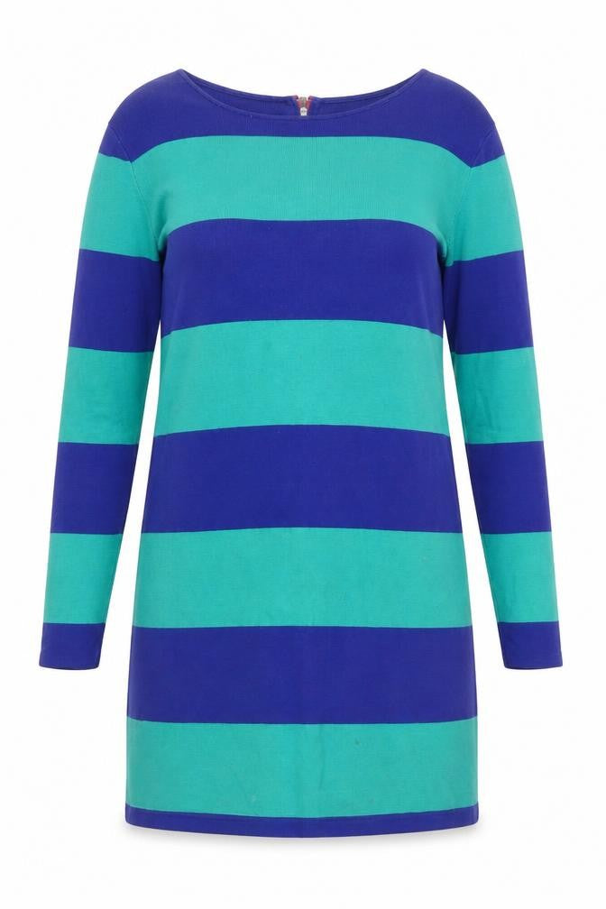 COS Multicoloured Striped Shift Dress Size S