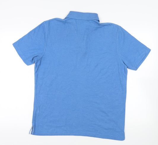 Greenwoods Blue Large Polo Shirt Short Sleeve