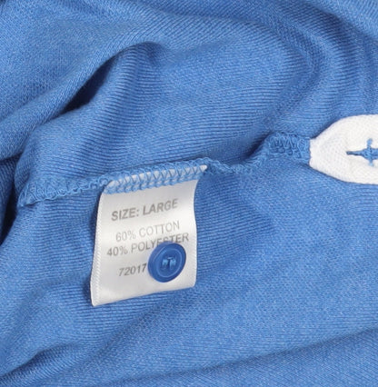 Greenwoods Blue Large Polo Shirt Short Sleeve