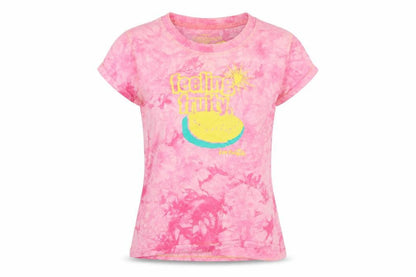 Womens UK Size M Lee Cooper Pink Basic T-Shirt