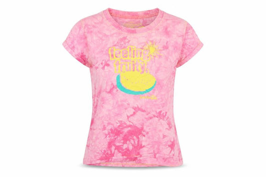 Womens UK Size M Lee Cooper Pink Basic T-Shirt