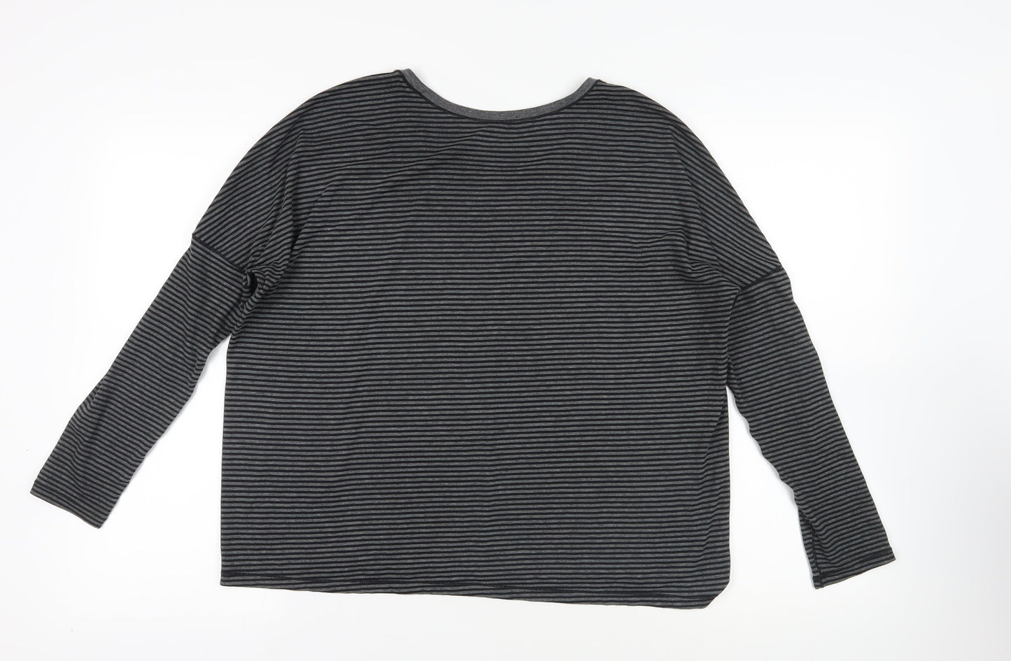 Womens UK Size S Bench Grey Basic T-Shirt