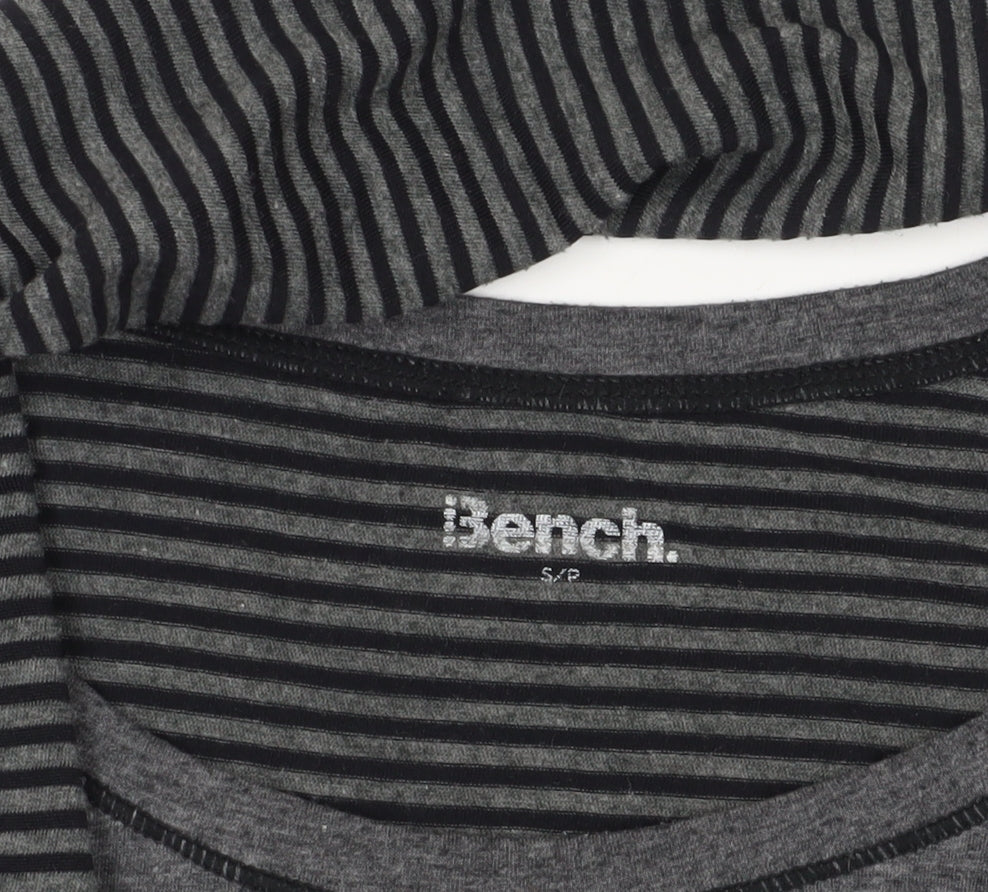 Womens UK Size S Bench Grey Basic T-Shirt