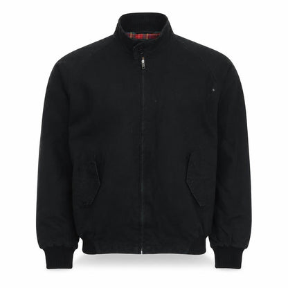 POP Mens Black Bomber Jacket Jacket Size S Zip