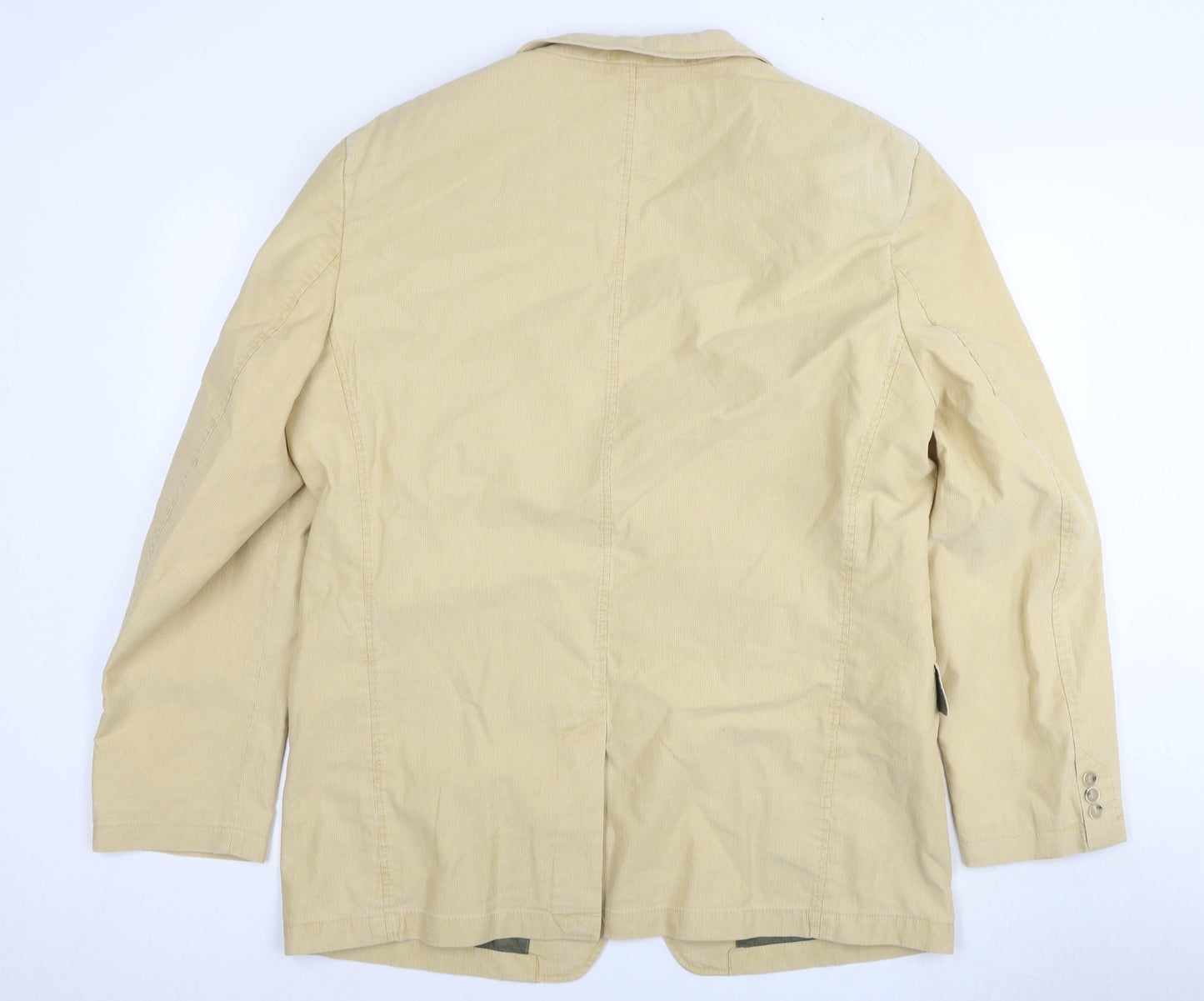 Mens UK Size 44 STONES Regular Beige Suit Jacket