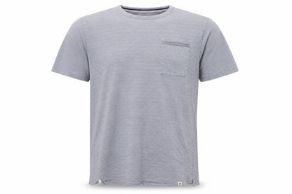 Thread & Cloth Mens Grey Cotton T-Shirt Size M Round Neck