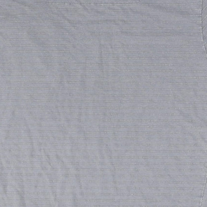 Thread & Cloth Mens Grey Cotton T-Shirt Size M Round Neck