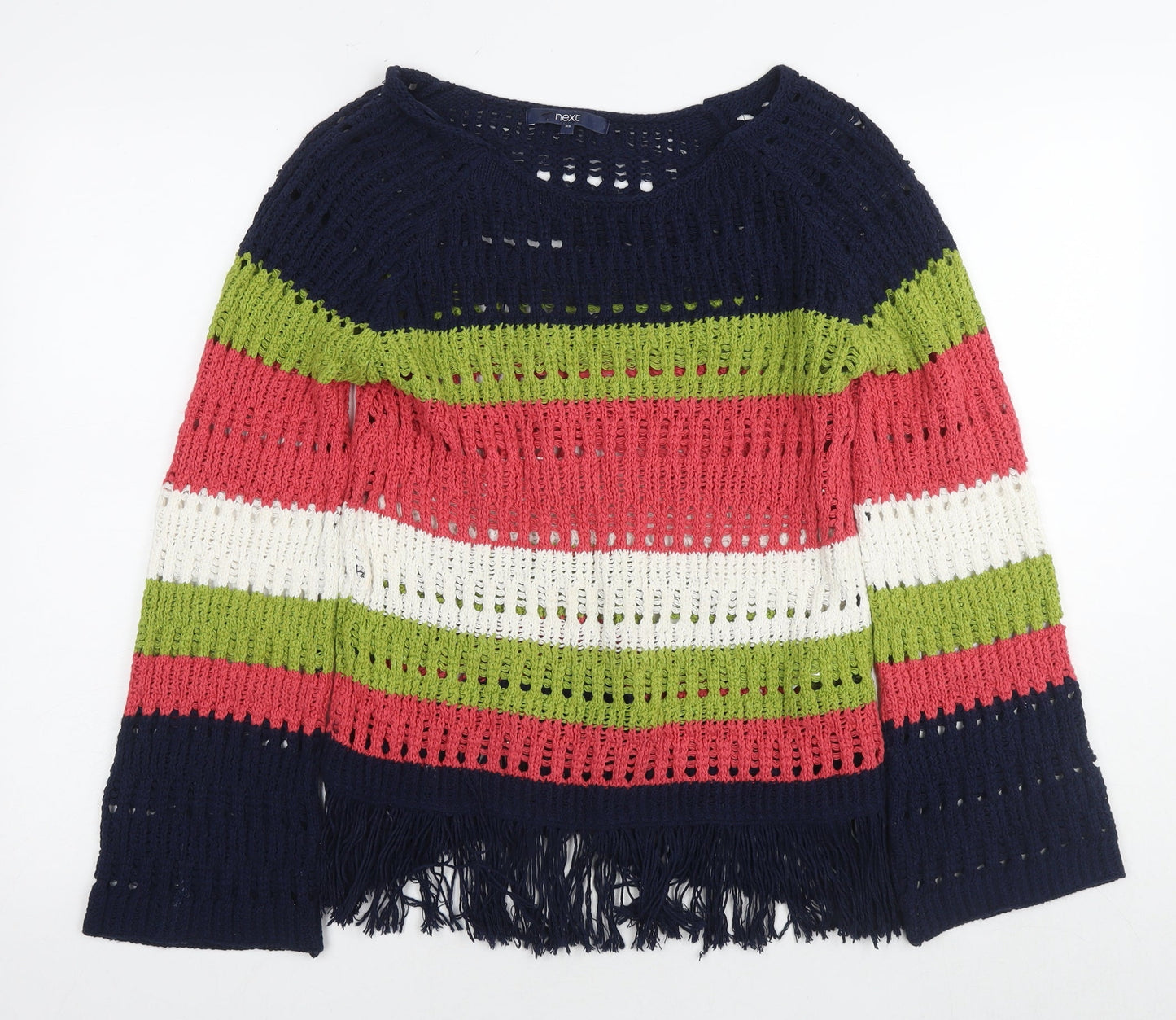 Womens UK Size XS NEXT Multicoloured Pullover Jumper