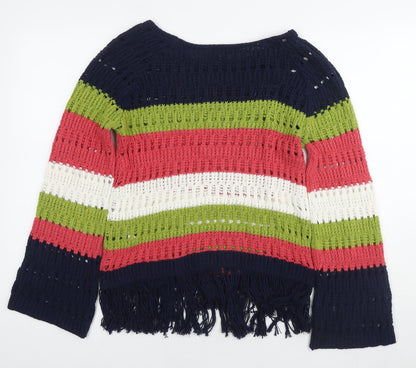 Womens UK Size XS NEXT Multicoloured Pullover Jumper