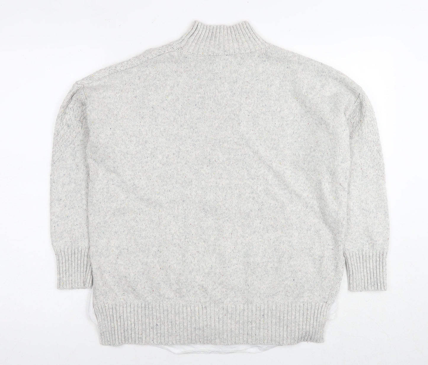 Womens UK Size M NEXT Grey Pullover Jumper