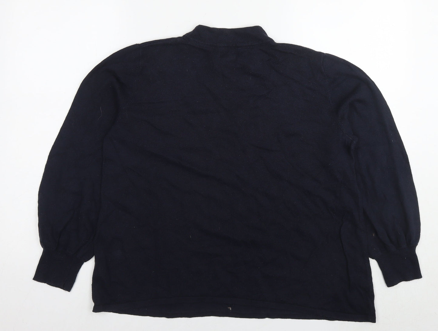 Womens UK Size 16 Monsoon Blue Pullover Jumper