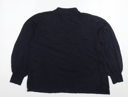 Womens UK Size 16 Monsoon Blue Pullover Jumper