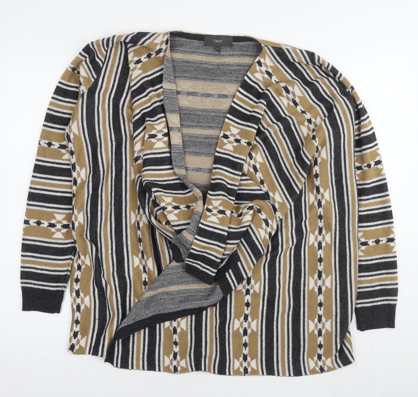 Womens UK Size M NEXT Multicoloured Cape Jumper
