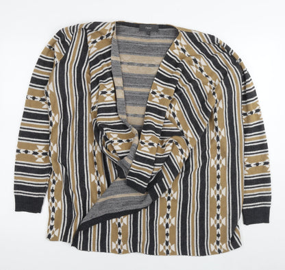 Womens UK Size M NEXT Multicoloured Cape Jumper