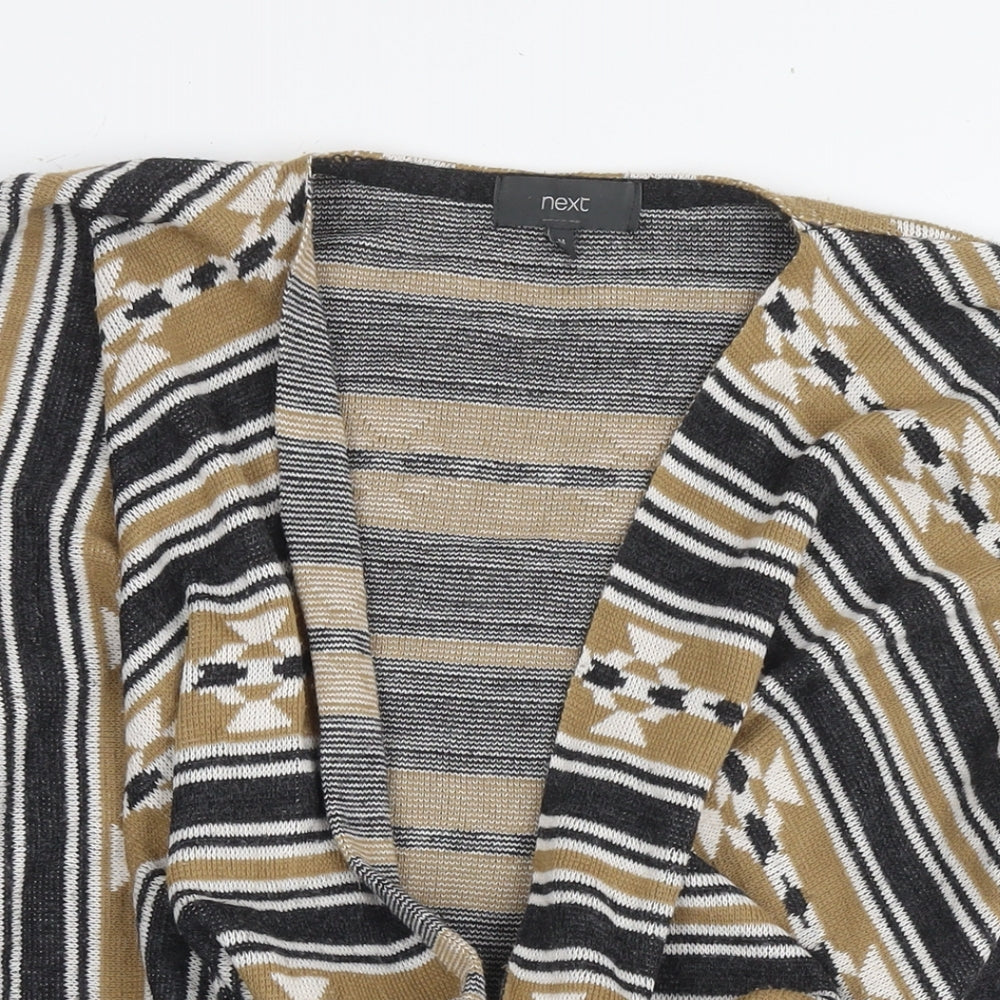 Womens UK Size M NEXT Multicoloured Cape Jumper
