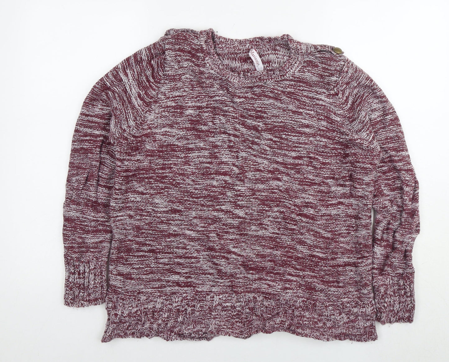 Womens UK Size 16 Marisota Red Pullover Jumper