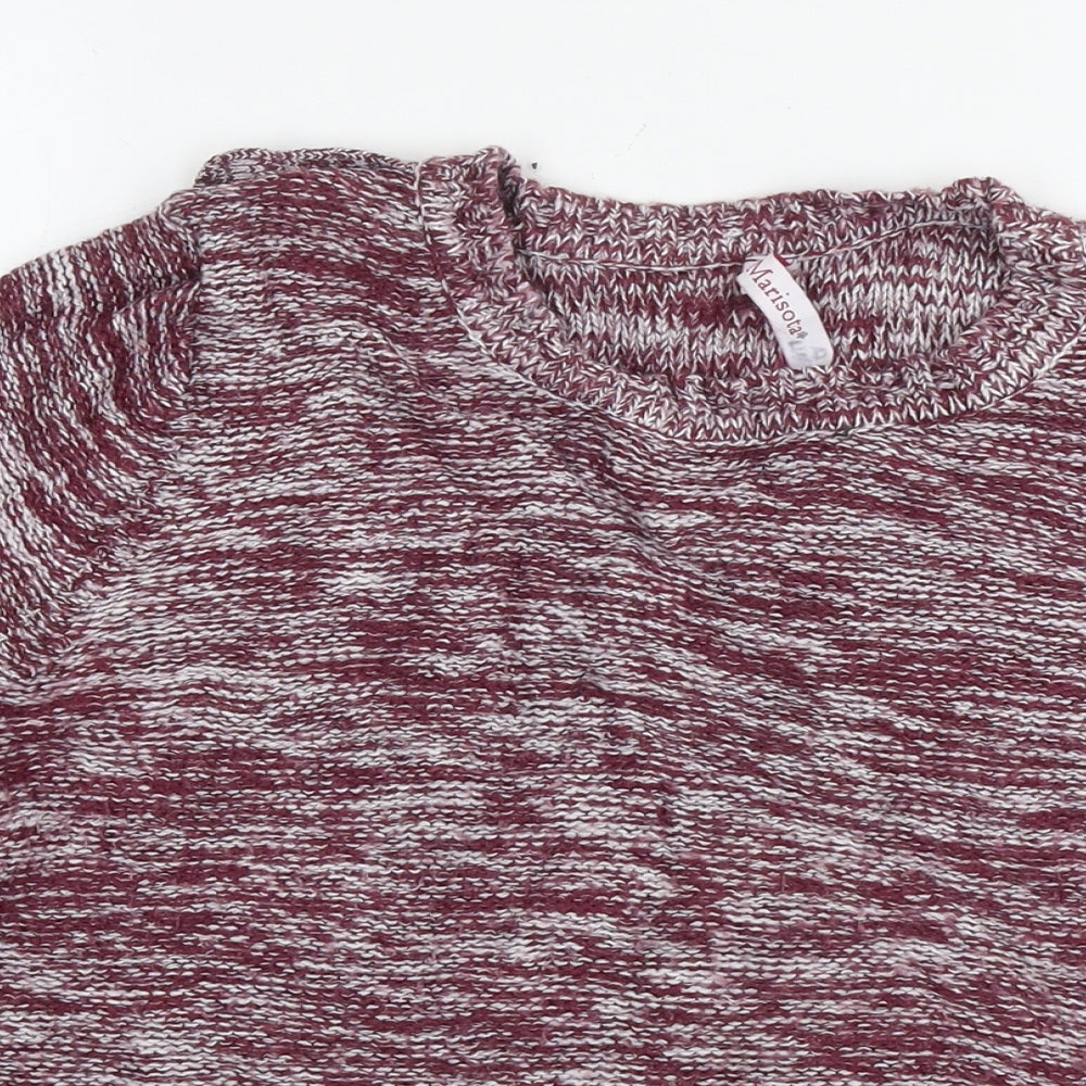 Womens UK Size 16 Marisota Red Pullover Jumper