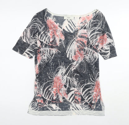 Womens UK Size 6 NEXT Grey Basic T-Shirt