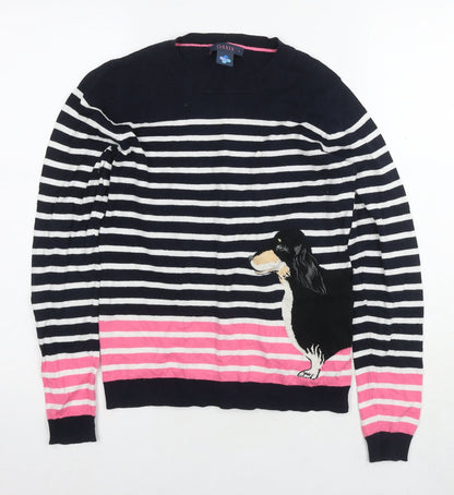 Womens UK Size S Oasis Blue Pullover Jumper