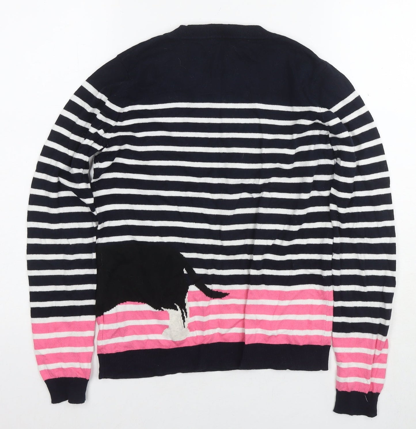Womens UK Size S Oasis Blue Pullover Jumper
