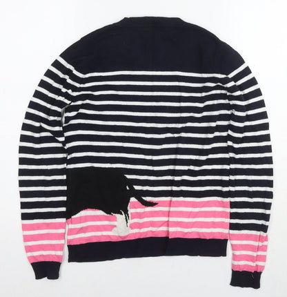 Womens UK Size S Oasis Blue Pullover Jumper